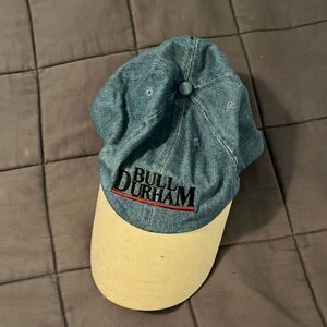 Bull Durham Denim embroidered ball cap